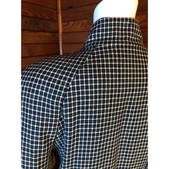 Plaid Blazer, Plaid Jacket, Tartan Plaid, Wool Jacket, Doncaster, Punk Plaid, M - Picture 9 of 10